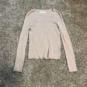 Light Brown Long Sleeve Shirt